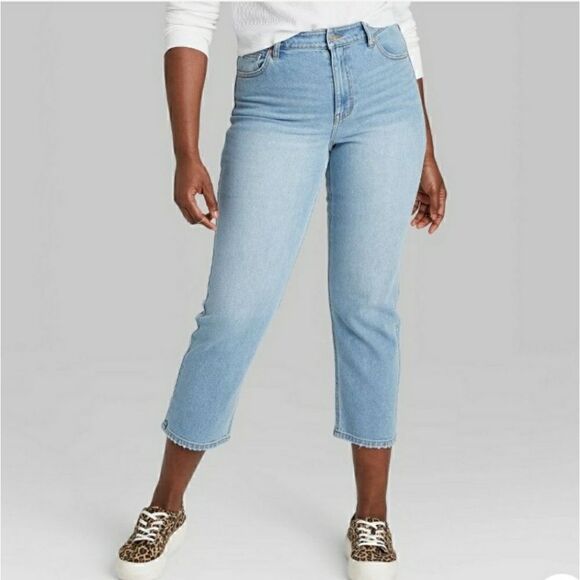 WILD FABLE High-Rise Straight Ankle Jeans - Sz 12 - Picture 1 of 1
